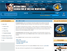 Tablet Screenshot of hostagenegotiation.com
